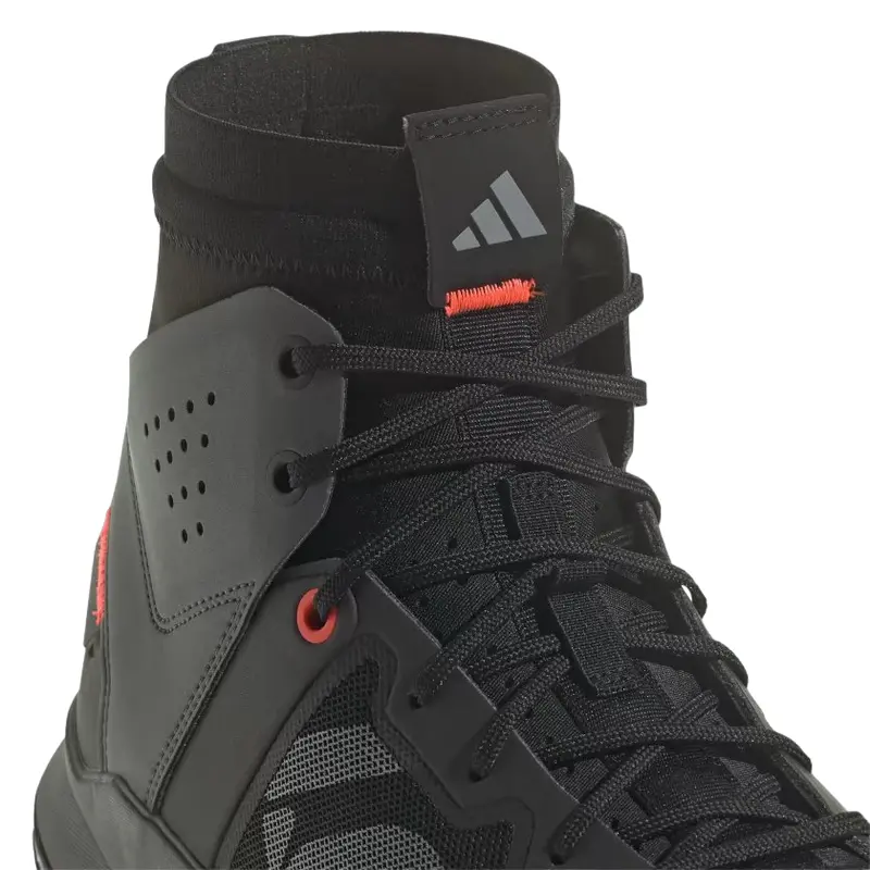 Five Ten Trailcross Mid Pro Mtb Shoe - Black-Gray Two-Solar Red 3