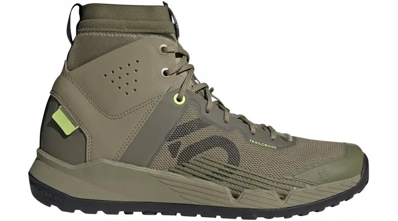 Five Ten Trailcross Mid Pro Mtb Shoe - Orbit Green-Core Black-Pulse Lime 1
