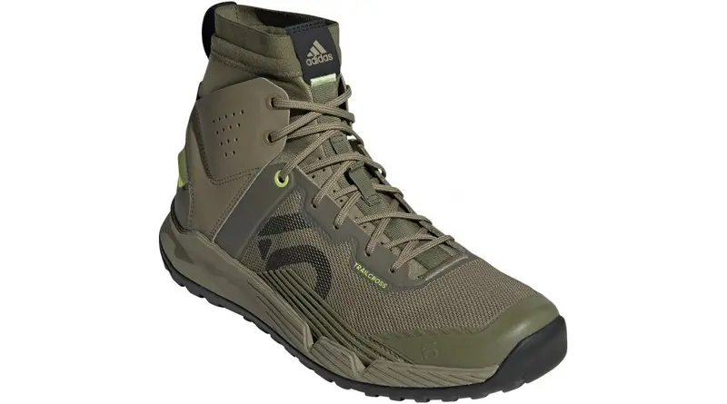 Five Ten Trailcross Mid Pro Mtb Shoe - Orbit Green-Core Black-Pulse Lime 2