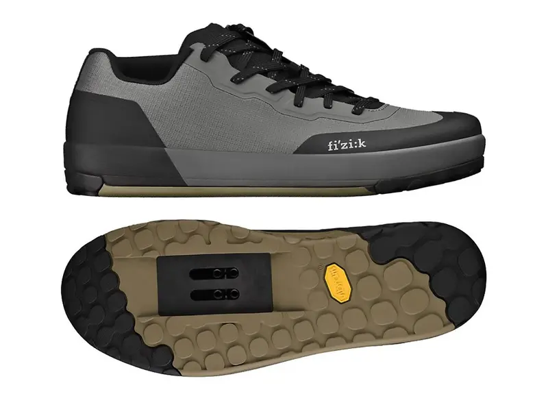 Fizik Gravita Versor Clipless Mtb Shoe - Gray-Mud 1