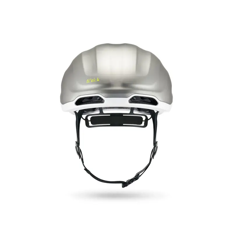 Fizik Kudo Road Aero Helmet With Light - Silver 2
