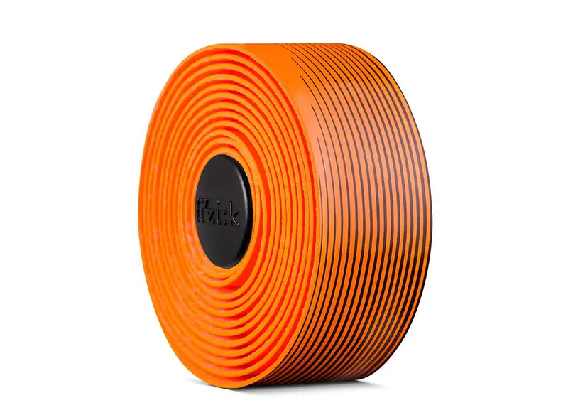 Fizik Vento - Microtex - Tacky - Bar Tape - Orange Fluo-Black 1