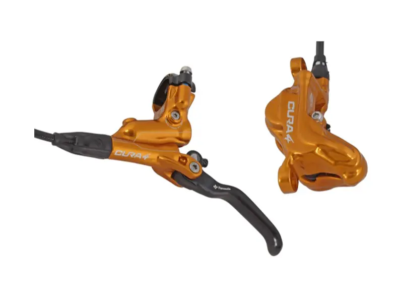 Formula Cura 4 Disc Brake Kit - Gold 1