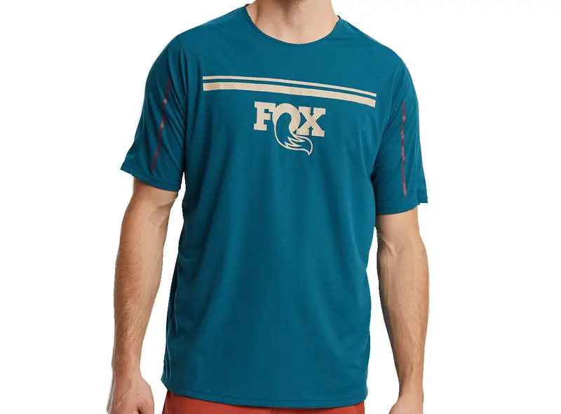 Fox Factory Hightail Short Sleeve Mtb Jersey - Seaweed - 2022 1