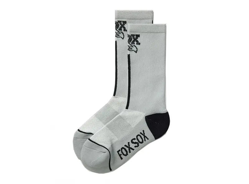 Fox Factory Transfer Coolmax 7" Sock - Gray - 2022 1