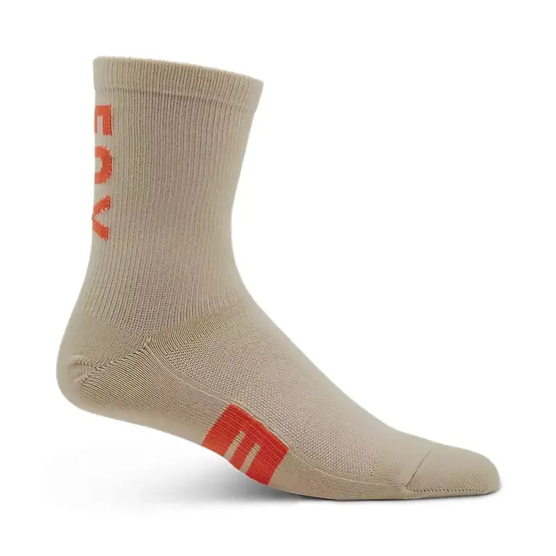 Fox Racing 6" Flexair Merino Sock - Cream 1