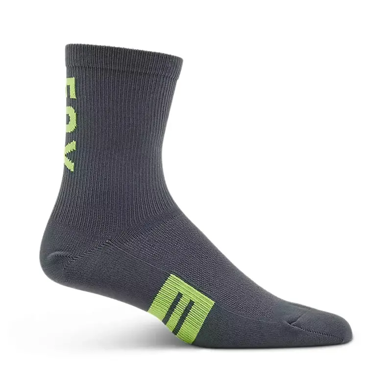 Fox Racing 6" Flexair Merino Sock - Dark Shadow 1
