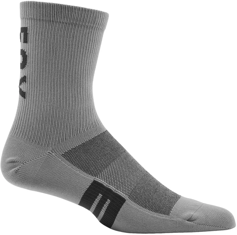 Fox Racing 6" Flexair Merino Sock - Graphite 1