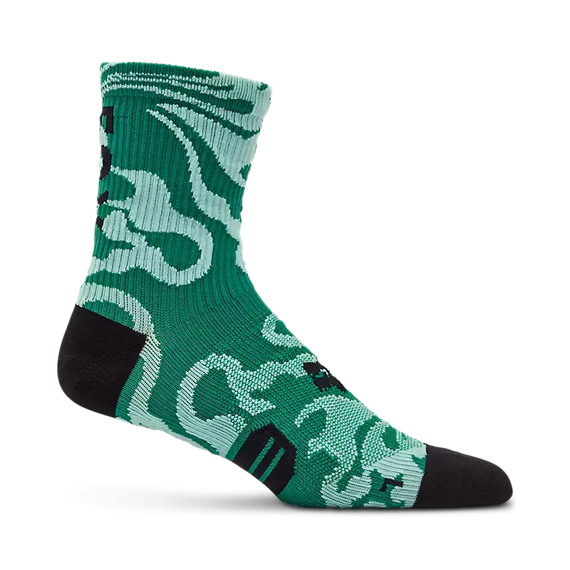 Fox Racing 6" Ranger Sock - Frequency - Pine 1