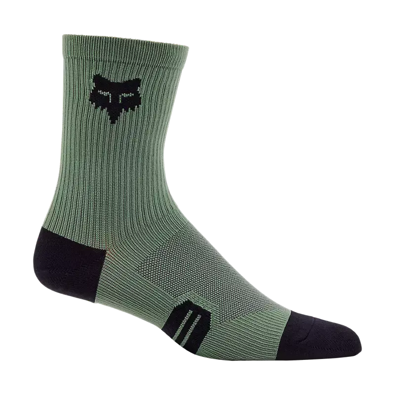 Fox Racing 6" Ranger Sock - Hunter Green 1
