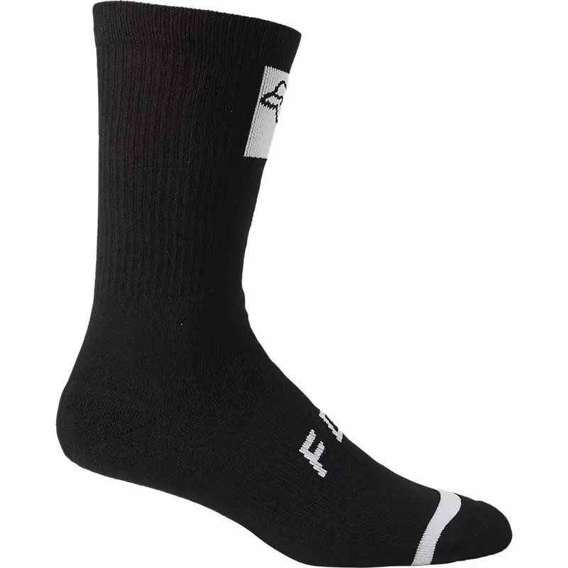 Fox Racing 8" Defend Crew Sock - Black 1