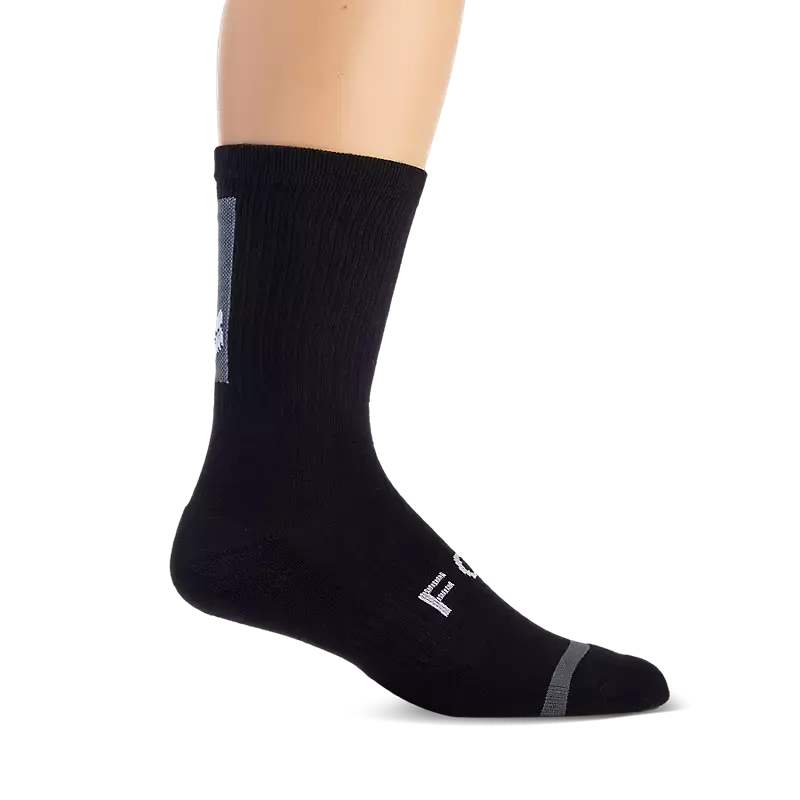 Fox Racing 8" Defend Sock - Black 1