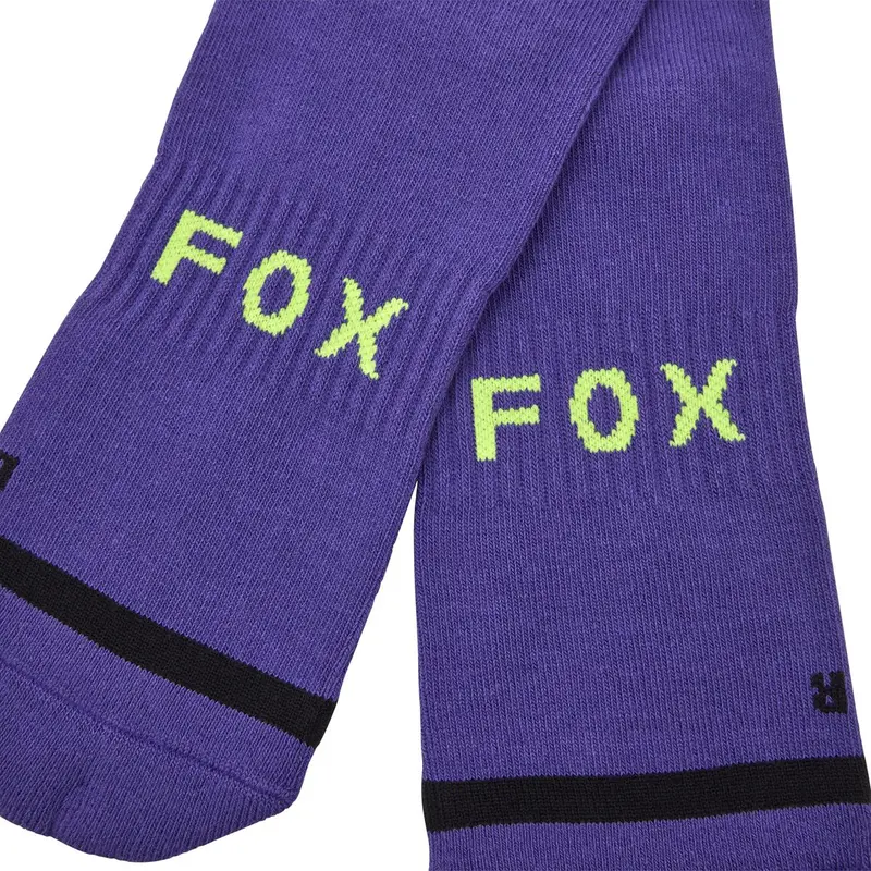 Fox Racing 8" Defend Sock - Lunar - Grape 2