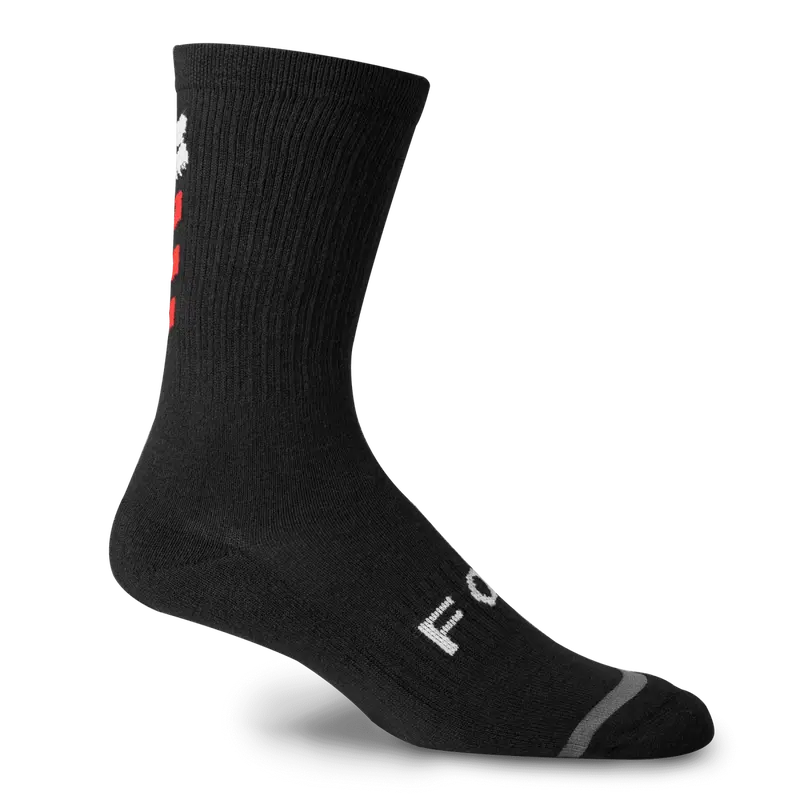 Fox Racing 8" Defend Sock - Syndicate - Black 1