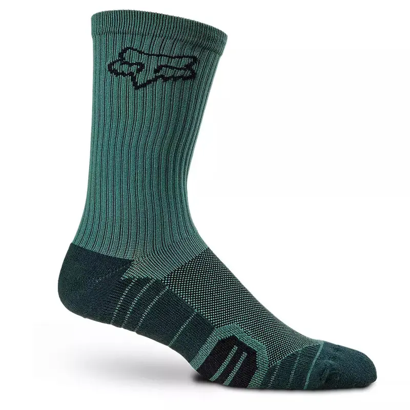 Fox Racing 8" Ranger Cushion Sock - Sea Foam 1