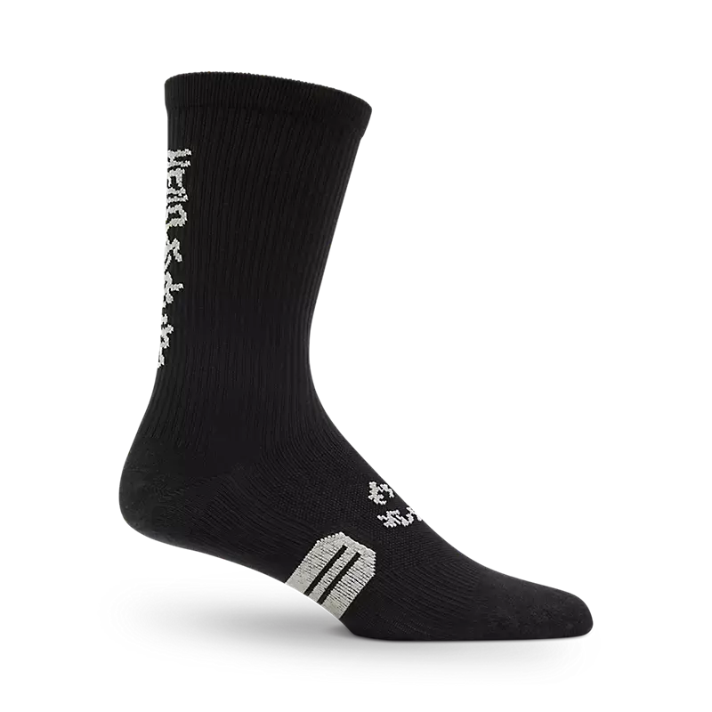 Fox Racing 8" Ranger Sock - Hello Future - Black 1