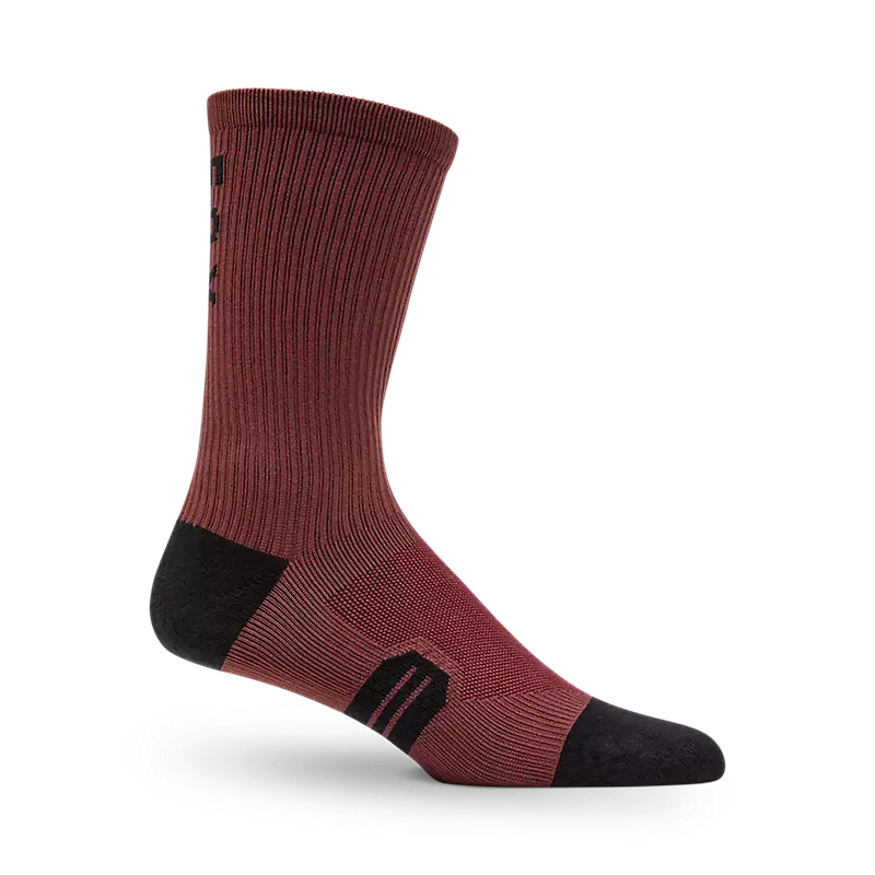 Fox Racing 8" Ranger Sock - Rust 1