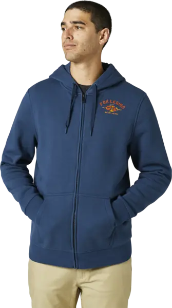 Fox Racing At Bay Zip Fleece - Dark Indigo 1