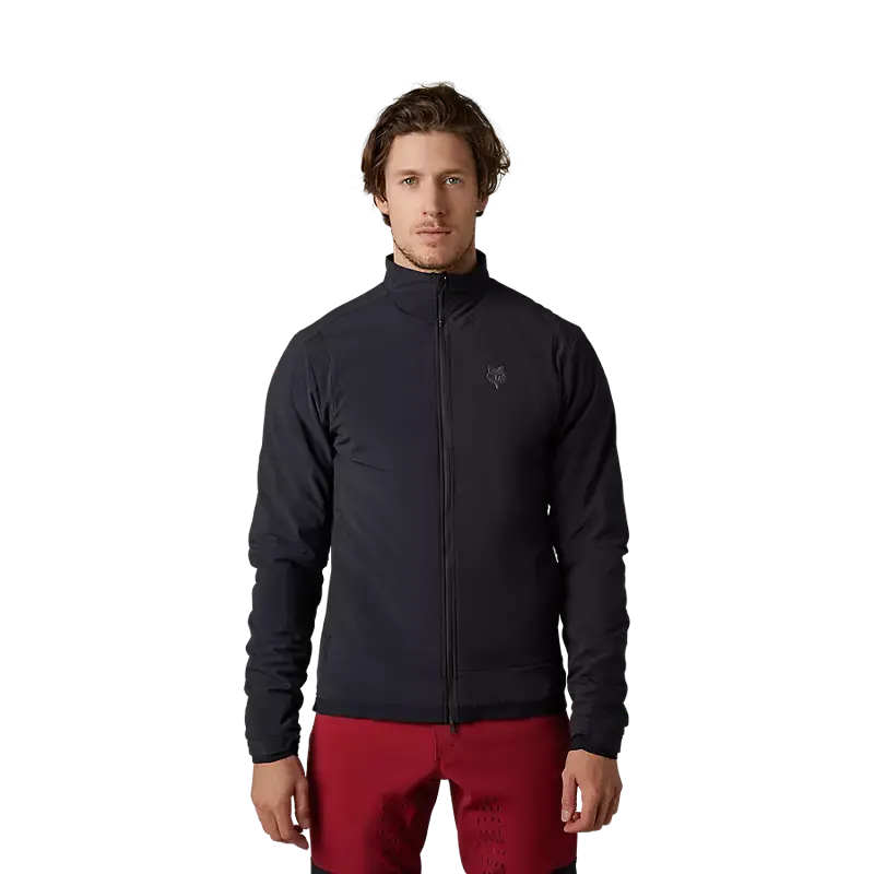Fox Racing Defend Fire Alpha Cycling Jacket - Black 2