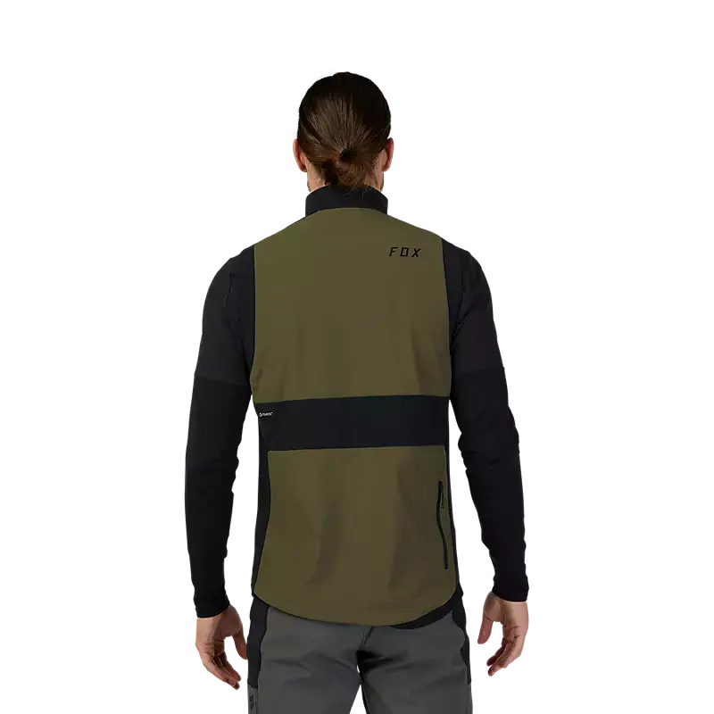 Fox Racing Defend Fire Alpha Cycling Vest - Olive Green 3