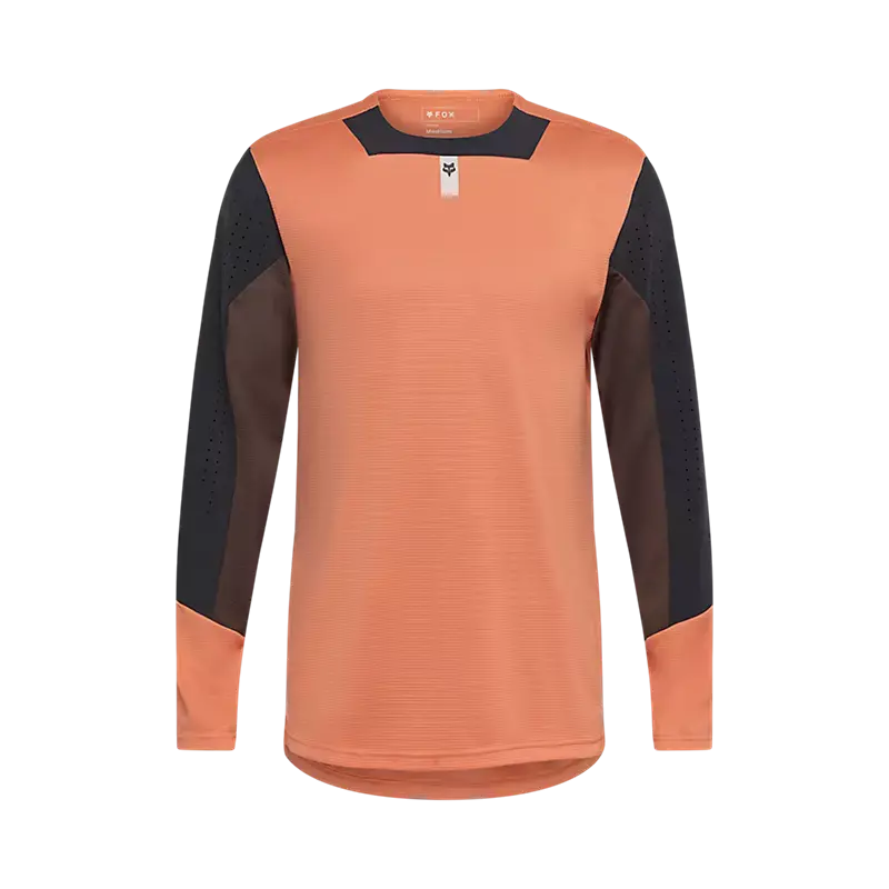 Fox Racing Defend Long Sleeve Mtb Jersey - Coral 1
