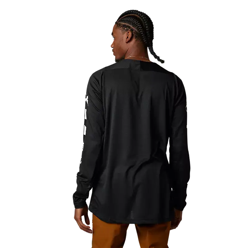 Fox Racing Defend Long Sleeve Mtb Jersey - Northstar - Black 2