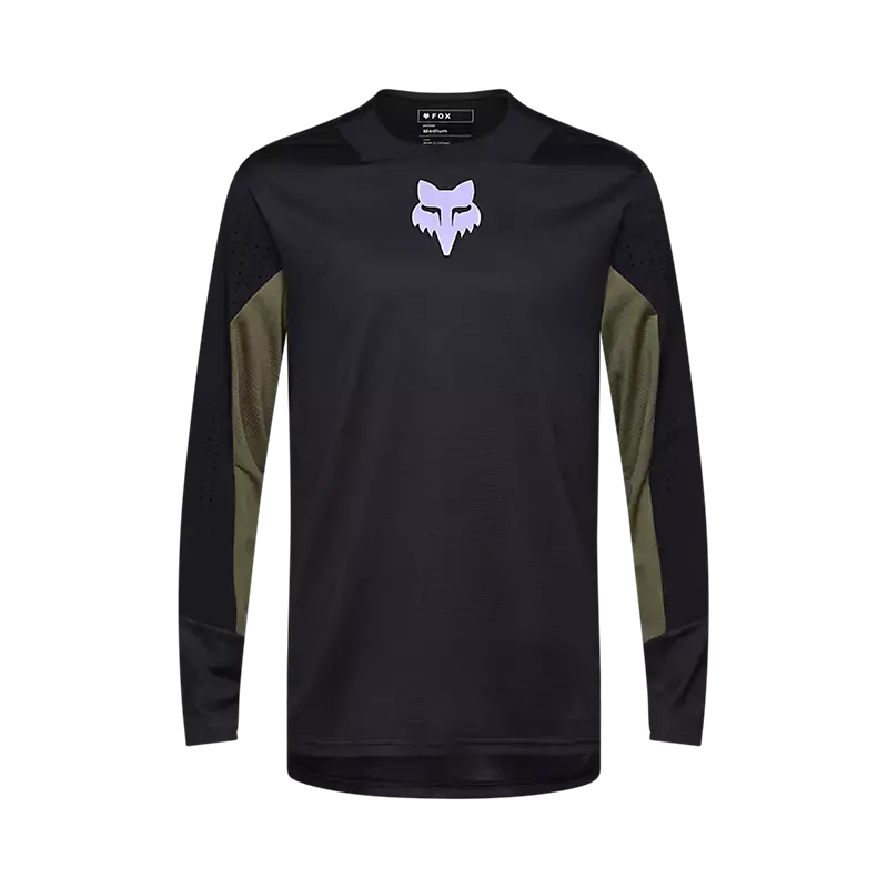 Fox Racing Defend Long Sleeve Mtb Jersey - Park - Black 1