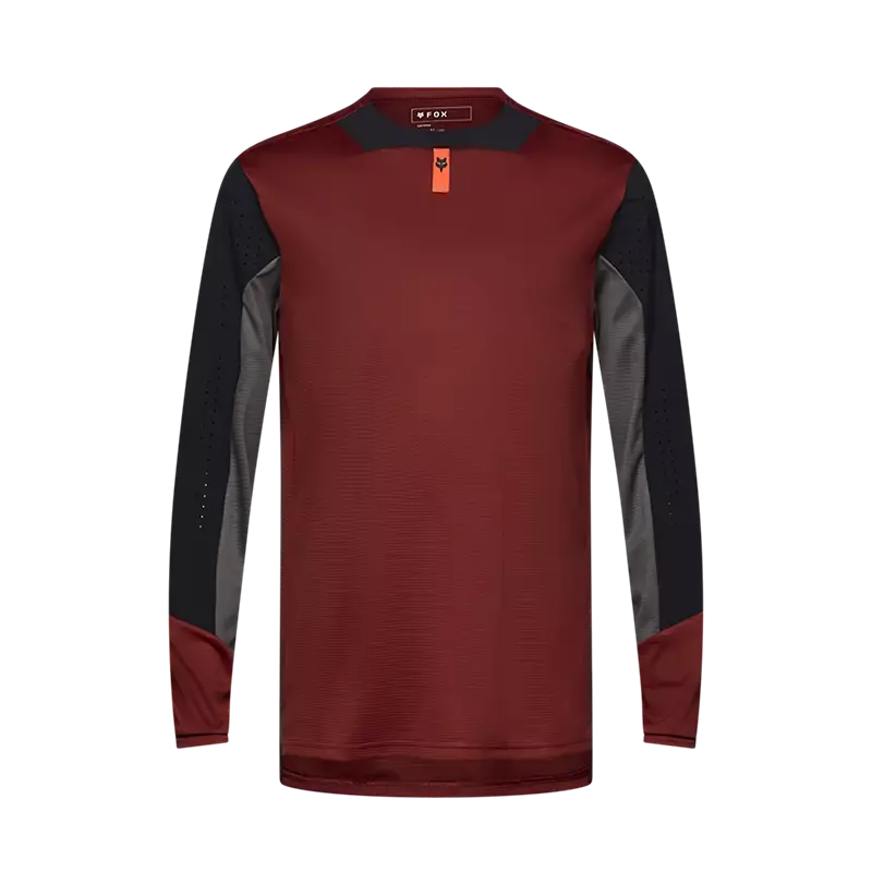 Fox Racing Defend Long Sleeve Mtb Jersey - Rust 1