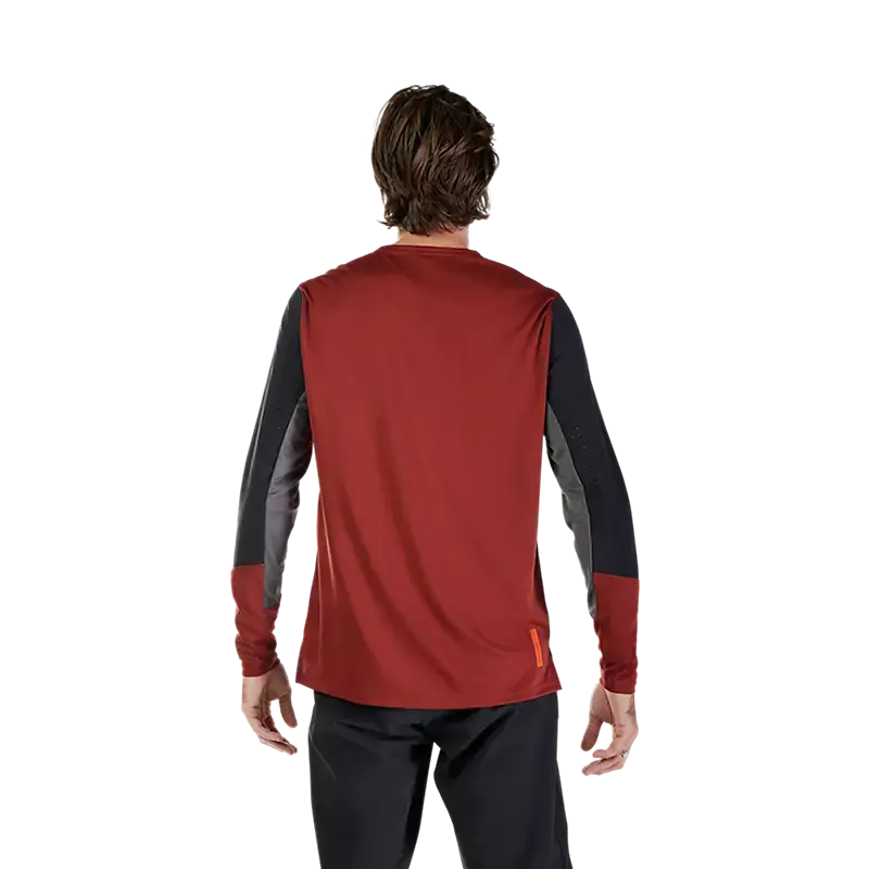 Fox Racing Defend Long Sleeve Mtb Jersey - Rust 4