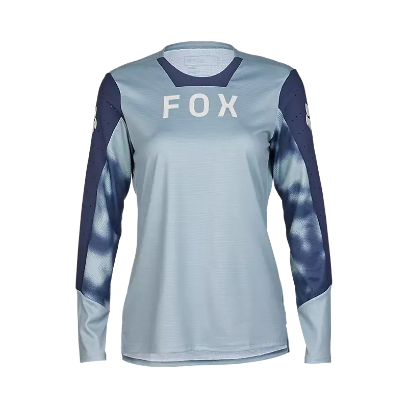 Fox Racing Defend Long Sleeve Mtb Jersey - Taunt - Womens - Black 1