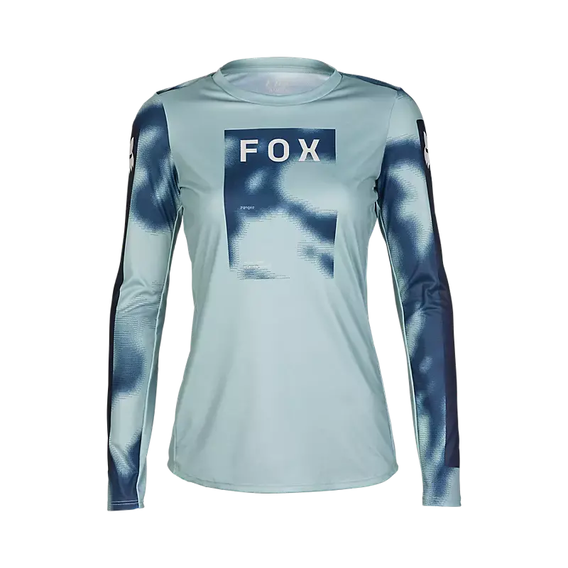 Fox Racing Defend Long Sleeve Mtb Jersey - Taunt - Womens - Guava 1