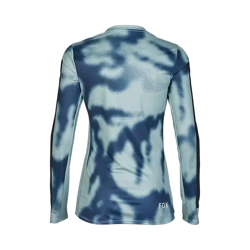 Fox Racing Defend Long Sleeve Mtb Jersey - Taunt - Womens - Guava 2