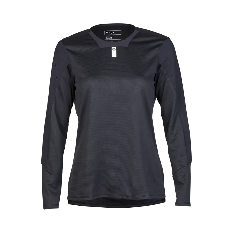 Fox Racing Defend Long Sleeve Mtb Jersey - Womens - Black 1