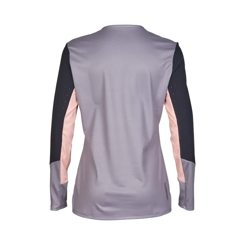 Fox Racing Defend Long Sleeve Mtb Jersey - Womens - Stone 2