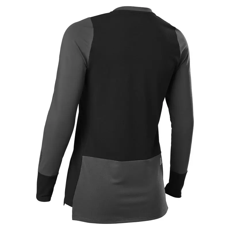 Fox Racing Defend Pro Long Sleeve Mtb Jersey - Womens - Black 2
