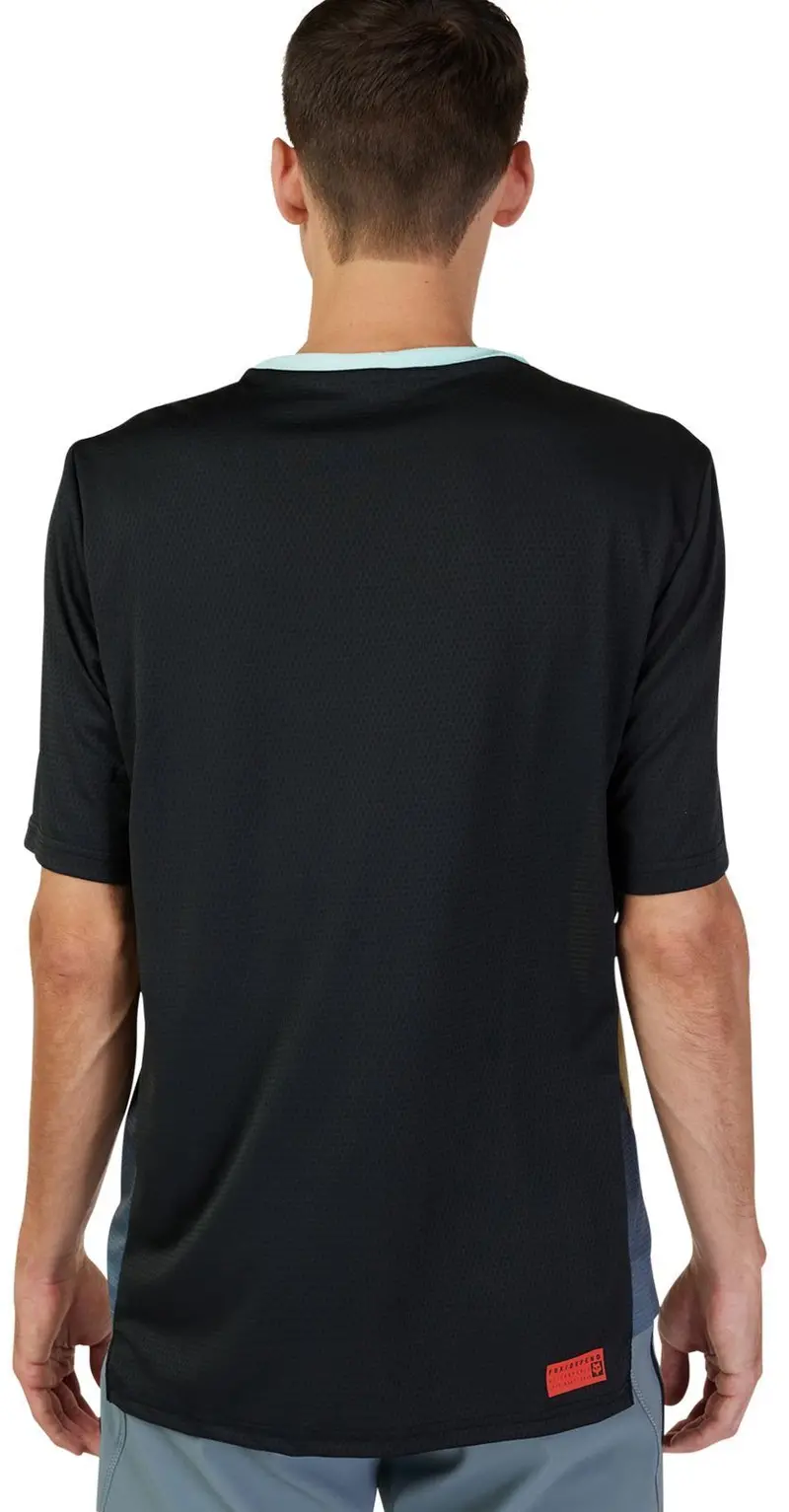 Fox Racing Defend Short Sleeve Mtb Jersey - Cekt - Oat - 2023 2
