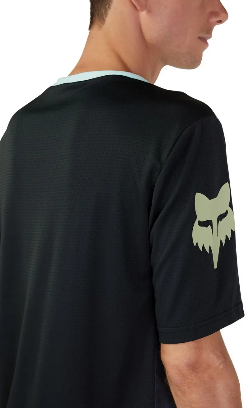 Fox Racing Defend Short Sleeve Mtb Jersey - Cekt - Oat - 2023 3
