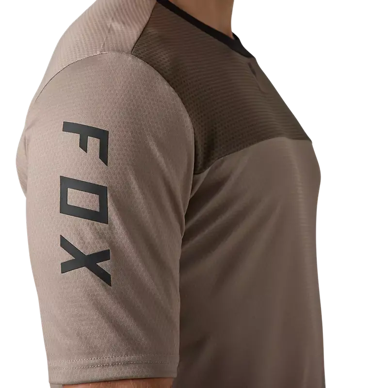 Fox Racing Defend Short Sleeve Mtb Jersey - Mocca 4