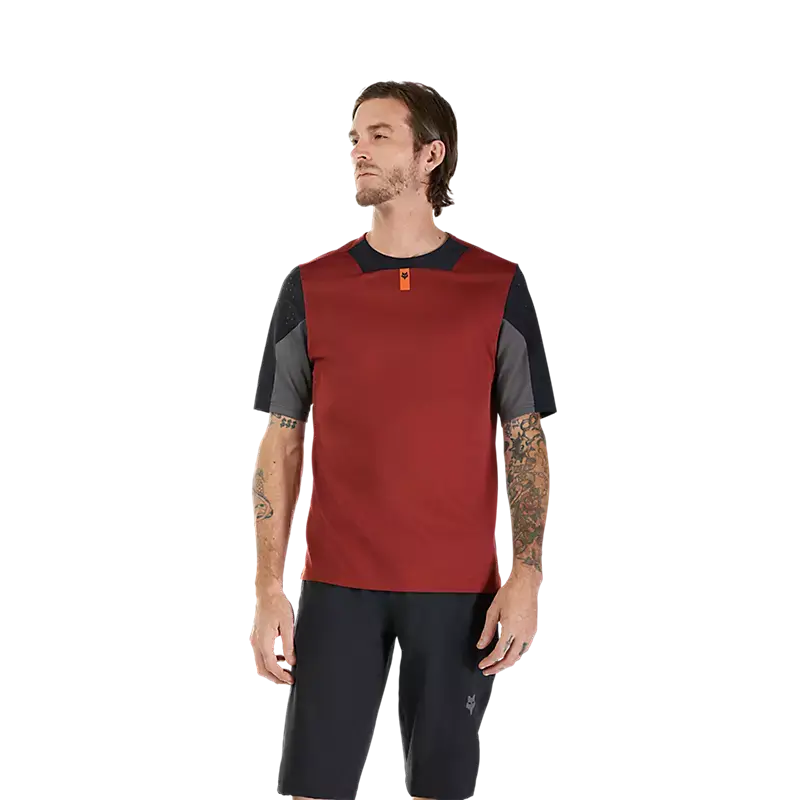 Fox Racing Defend Short Sleeve Mtb Jersey - Rust 3