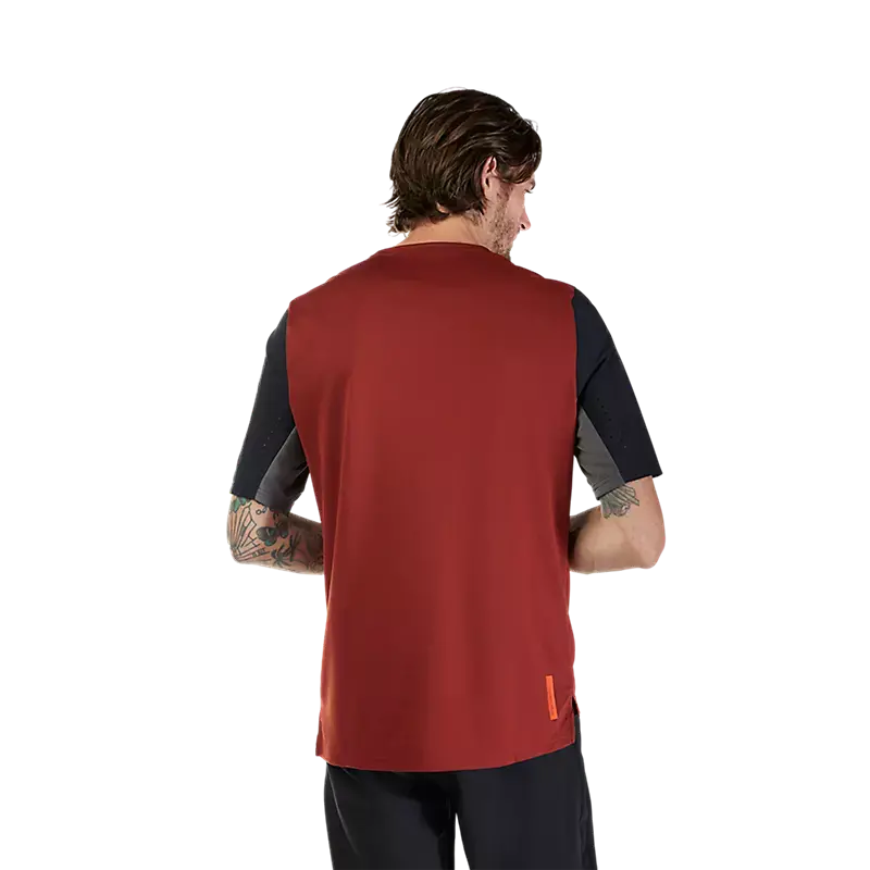 Fox Racing Defend Short Sleeve Mtb Jersey - Rust 4