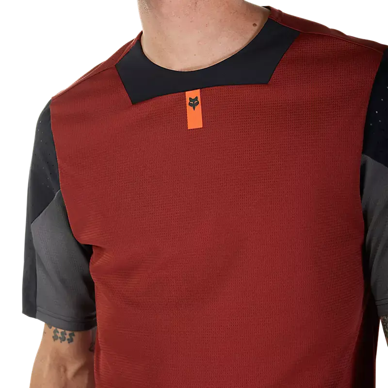 Fox Racing Defend Short Sleeve Mtb Jersey - Rust 5