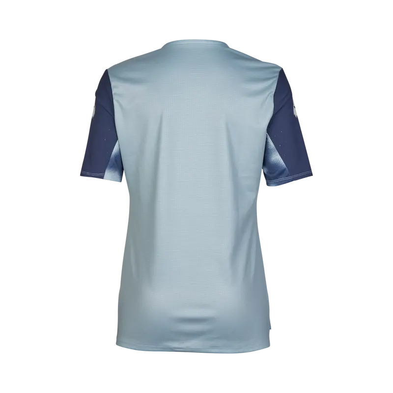 Fox Racing Defend Short Sleeve Mtb Jersey - Taunt - Womens - Gunmetal 2