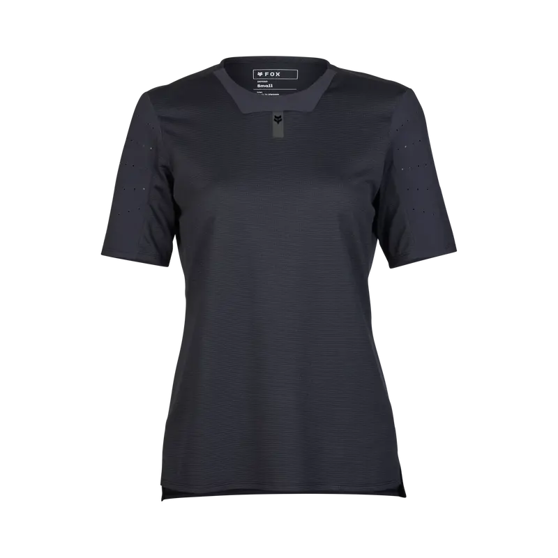 Fox Racing Defend Short Sleeve Mtb Jersey - Womens - Black 1