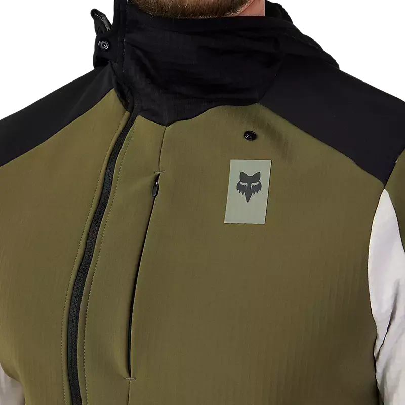 Fox Racing Defend Thermal Hoodie - Olive Green 4