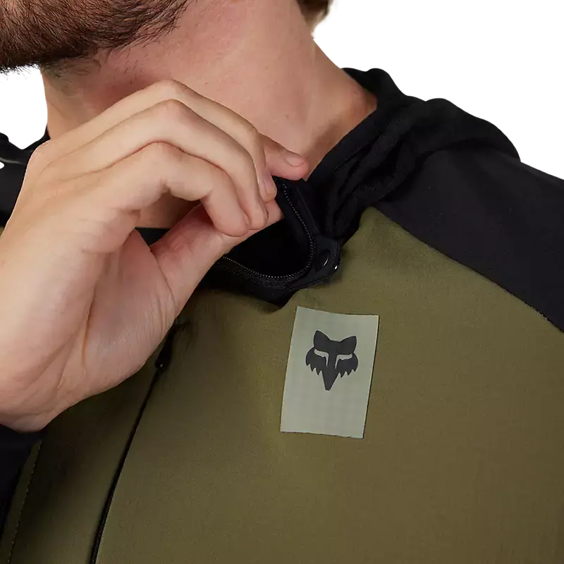 Fox Racing Defend Thermal Hoodie - Olive Green 5