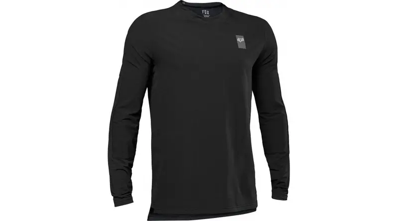 Fox Racing Defend Thermal Long Sleeve Jersey - Black 1