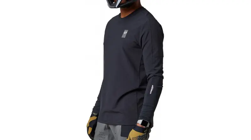 Fox Racing Defend Thermal Long Sleeve Jersey - Black 2