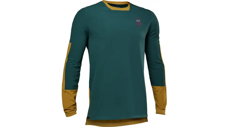 Fox Racing Defend Thermal Long Sleeve Jersey - Emerald 1