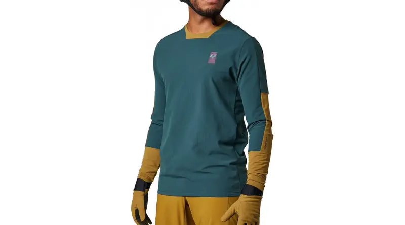 Fox Racing Defend Thermal Long Sleeve Jersey - Emerald 2