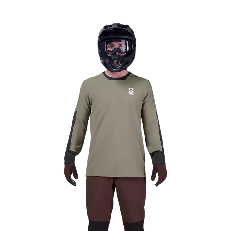 Fox Racing Defend Thermal Long Sleeve Mtb Jersey - Adobe 3